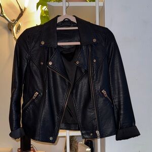 Blank NYC Black Leather Jacket